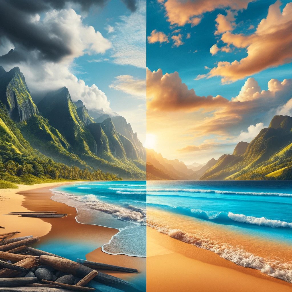 Mountain or Beach? Where would you vacation?